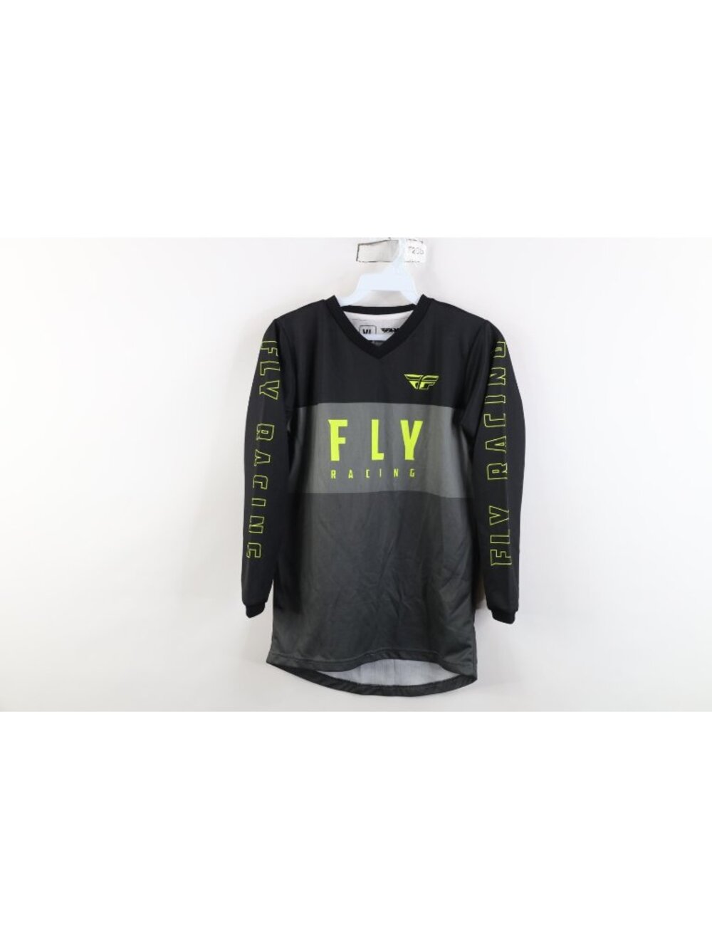 Vtg Y2K Fly Racing Boys Large F-16 Motocross Racing Long Sleeve Jersey T-Shirt